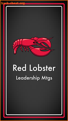 Red Lobster Leadership Mtgs screenshot