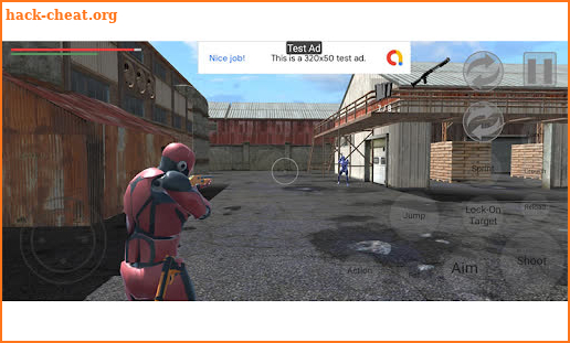 Red Man Shooter 3D screenshot