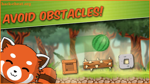 Red Panda: Casual Slingshot & Animal Logic Game screenshot