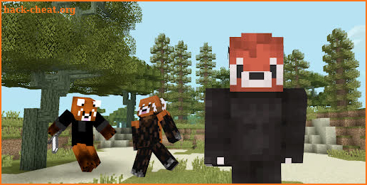 Red Panda Skins for Minecraft screenshot
