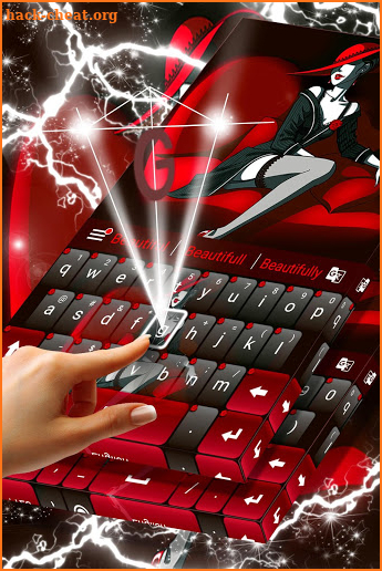 Red Passion Keyboard screenshot