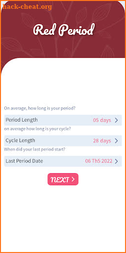 Red Period screenshot