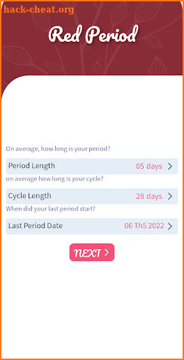 Red Period screenshot