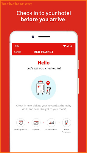 Red Planet Hotels screenshot