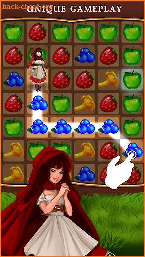 Red Riding Hood - Match & Connect Puzzle Game screenshot