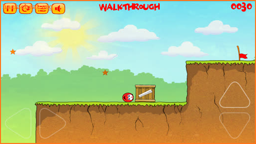 Red Roller Ball 3: Bouncing Ball Love Adventure screenshot