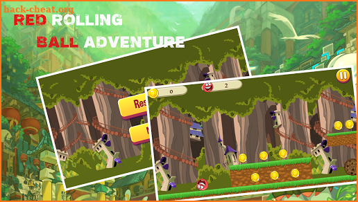 Red Rolling Ball Adventure screenshot