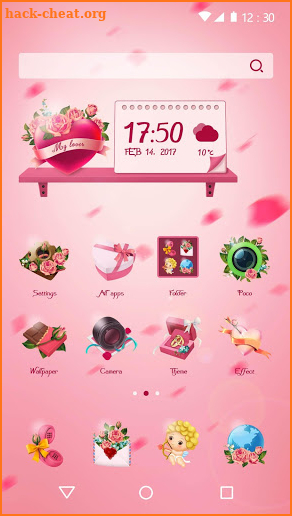 Red Rose 2018 - Love Wallpaper Theme screenshot