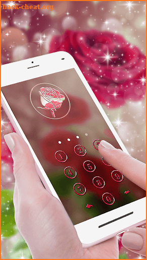 Red Rose Dream Bubble Live Lock Screen Wallpapers screenshot