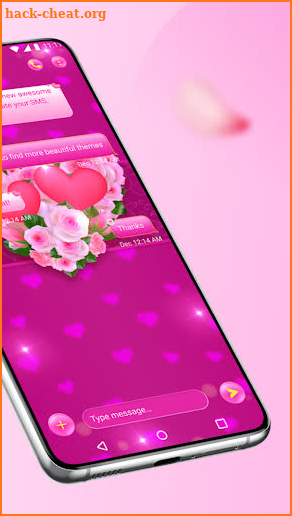 Red Rose Messages - SMS & MMS screenshot