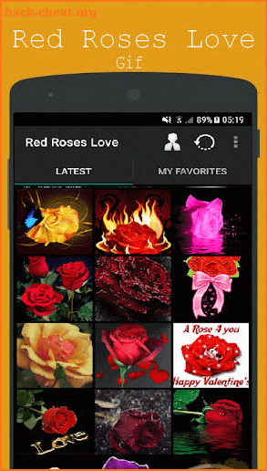 Red Roses Love Gif 🌹 screenshot