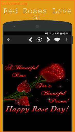 Red Roses Love Gif 🌹 screenshot