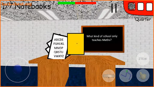 Red Scary Impostor Teacher Among Math Us Mod screenshot