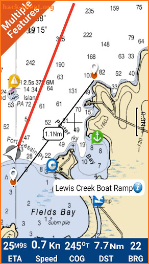 Red Sea GPS Map Navigator screenshot