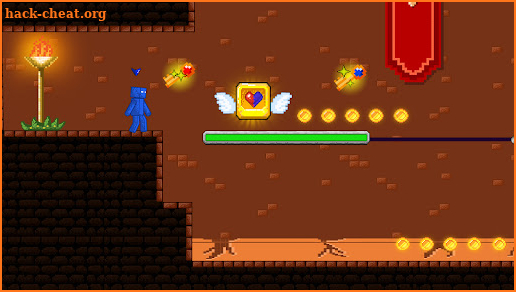 Red Stickman vs Blue Craftman screenshot