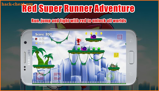 Red Super Runner Adventure screenshot