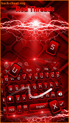 Red Threads Keyboard screenshot