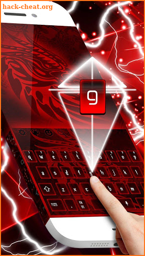 Red  Thunder Dragon Keyboard screenshot