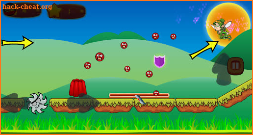 redball roller bounce: fairy screenshot