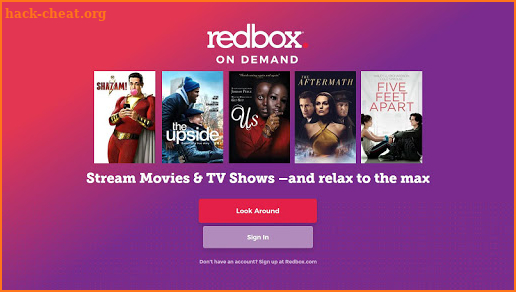 Redbox for Android TV screenshot
