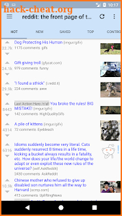 reddit is fun golden platinum (unofficial) screenshot