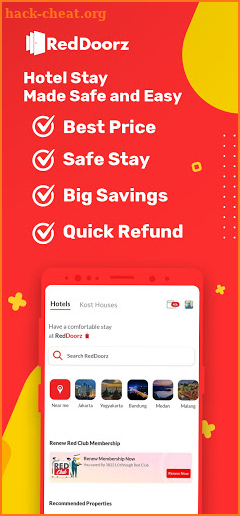 RedDoorz: Hotel Booking App- Best Price & Deals screenshot