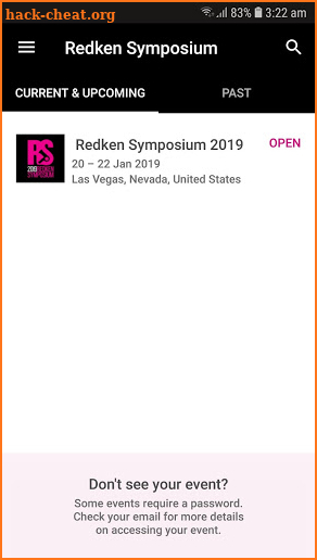 Redken Symposium screenshot