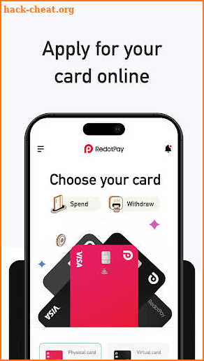 RedotPay: Buy Crypto Card screenshot