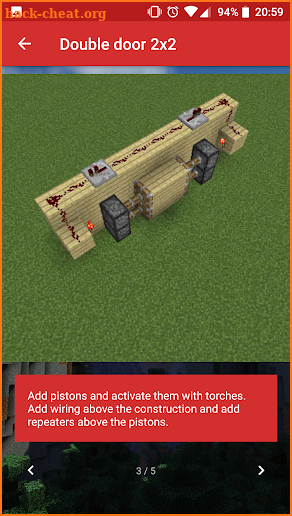 Redstone guide screenshot