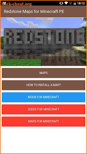 Redstone maps for Minecraft PE screenshot