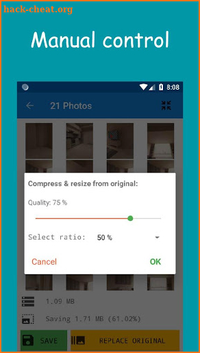 Reduce Image Size - Image Compressor screenshot
