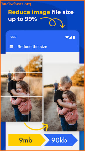 Reduce Photo Size - Downsize screenshot