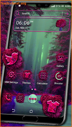 Redwood Forest Theme screenshot