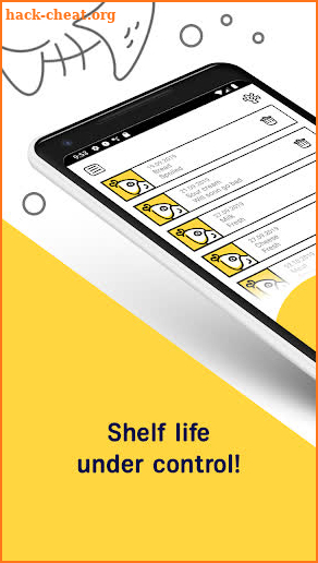 Reeking – product shelf life screenshot