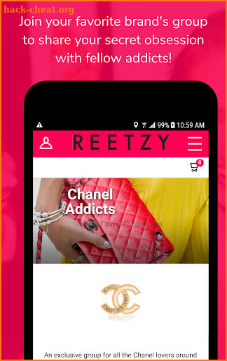 Reetzy screenshot