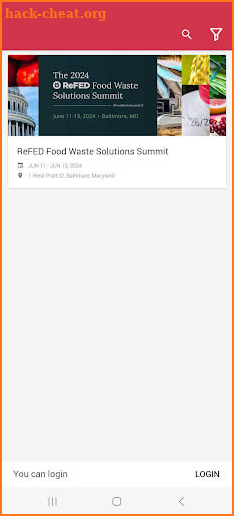 ReFED Summit screenshot