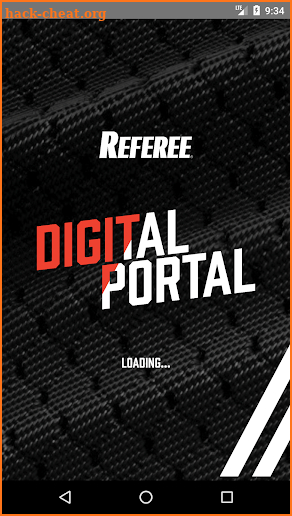 Referee Digital Portal screenshot