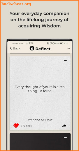 Reflect - from Quotes to Wisdom screenshot