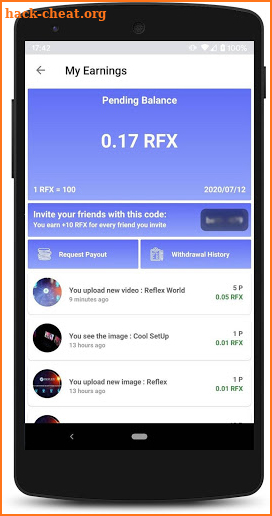 Reflexer - Social Reward screenshot