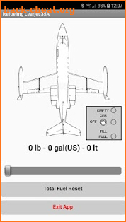 Refuel Learjet 35 screenshot