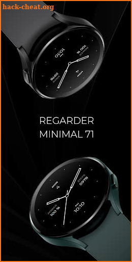 Regarder Minimal 71 Watch Face screenshot
