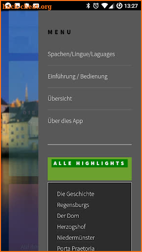 Regensburg Tourist City Tour screenshot