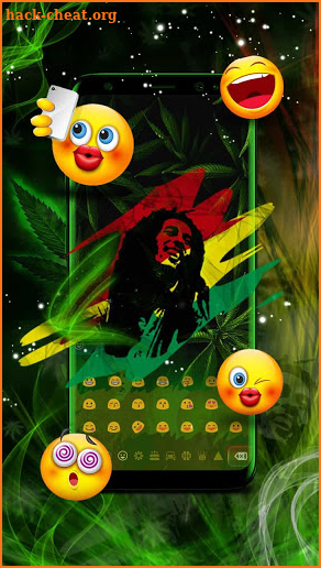 Reggae Keyboard screenshot