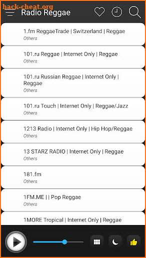 Reggae Radio Stations Online - Reggae FM AM Music screenshot