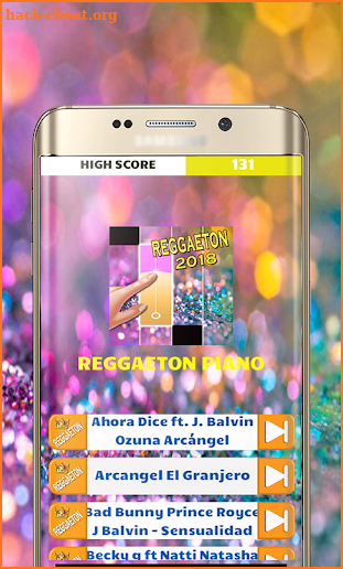 Reggaeton Music Piano Tiles screenshot