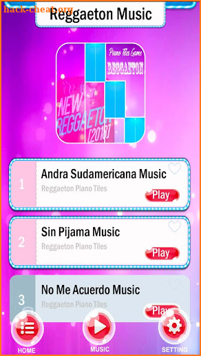 Reggaeton Music Piano Tiles 2018 screenshot