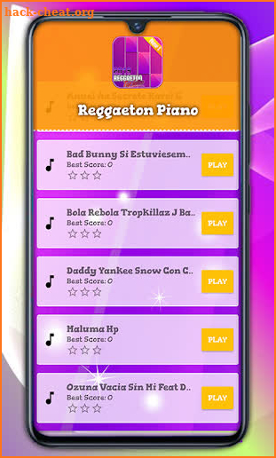 Reggaeton Piano Music screenshot