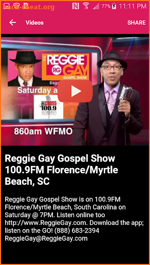 Reggie Gay - Gospel Music screenshot