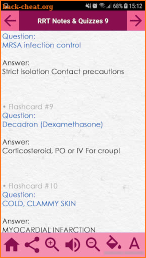 registered respiratory therapist RRT Exam Review screenshot