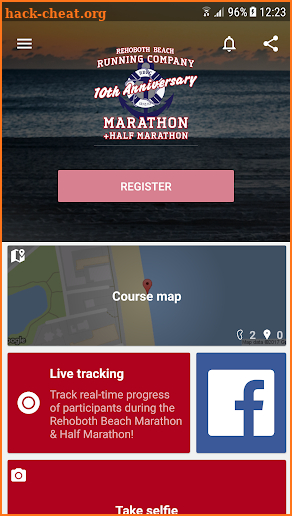 Rehoboth Beach Marathon screenshot